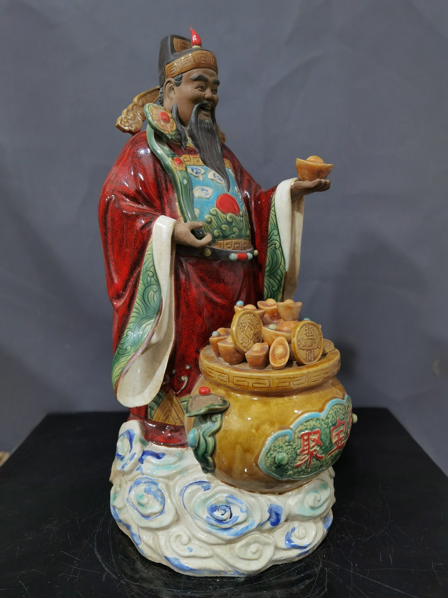 Chinese Antique God of Wealth