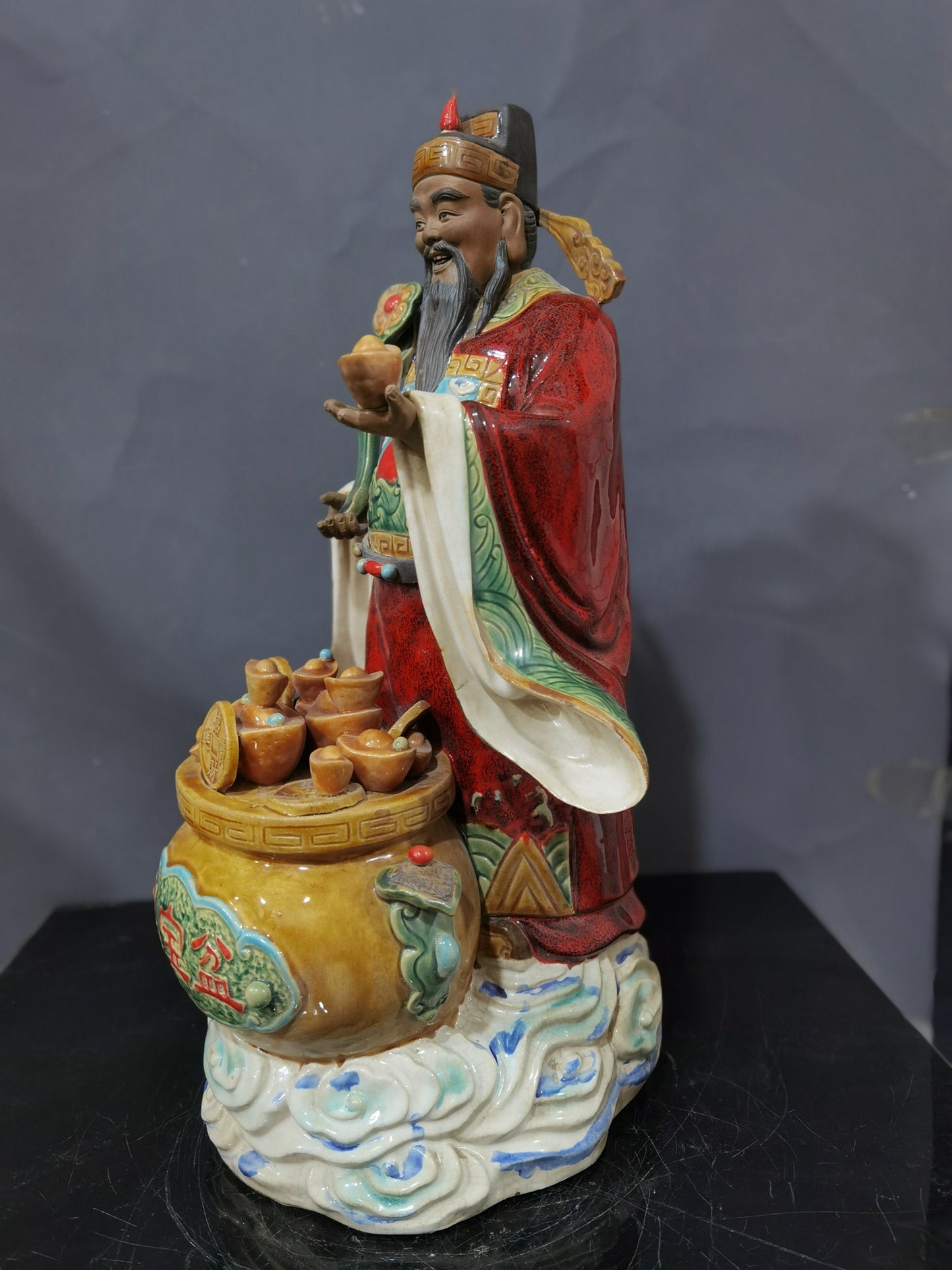 Chinese Antique God of Wealth