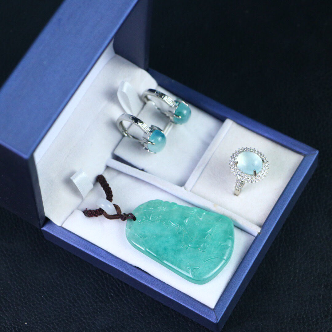 Chinese Antique High Ice [Three Piece Set]