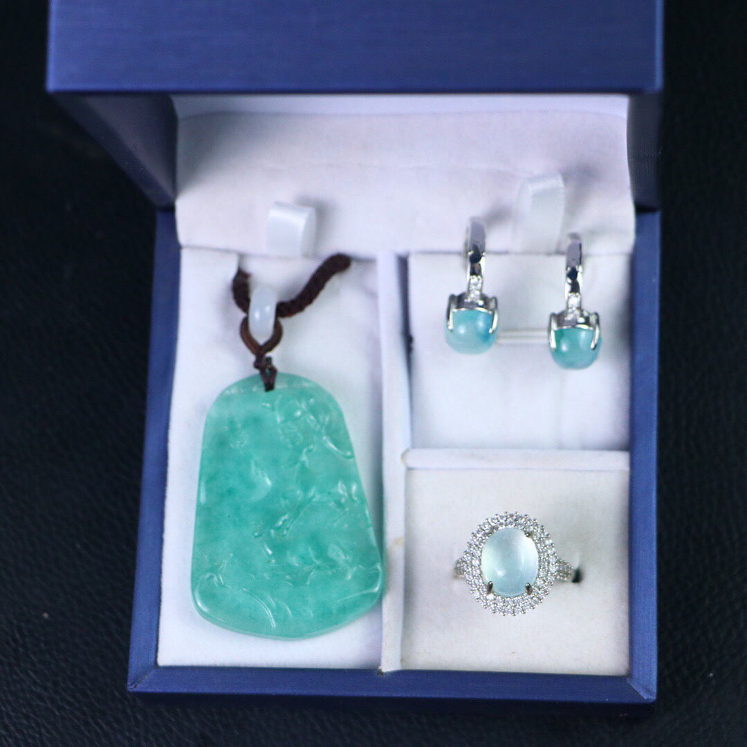 Chinese Antique High Ice [Three Piece Set]