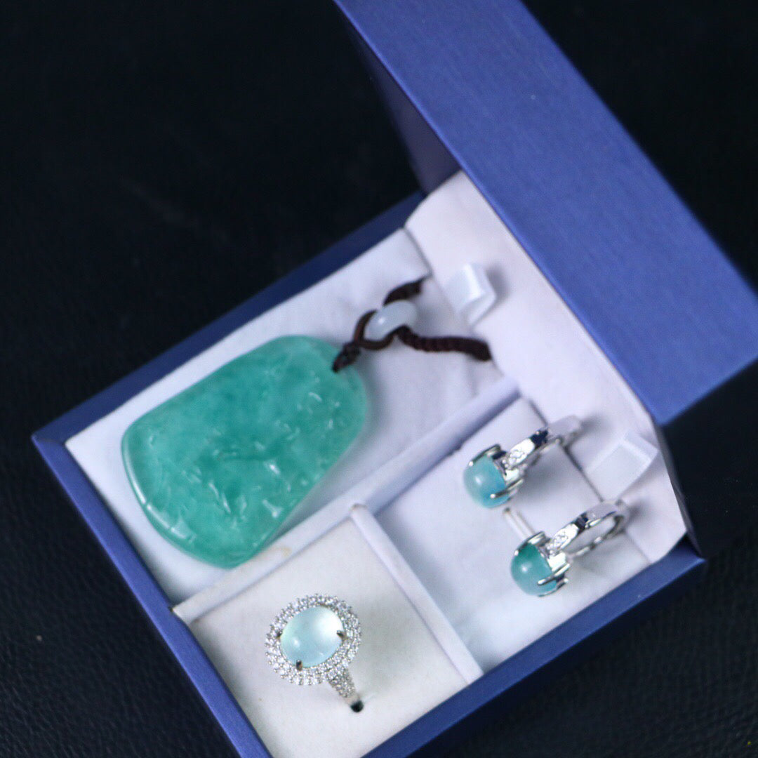 Chinese Antique High Ice [Three Piece Set]