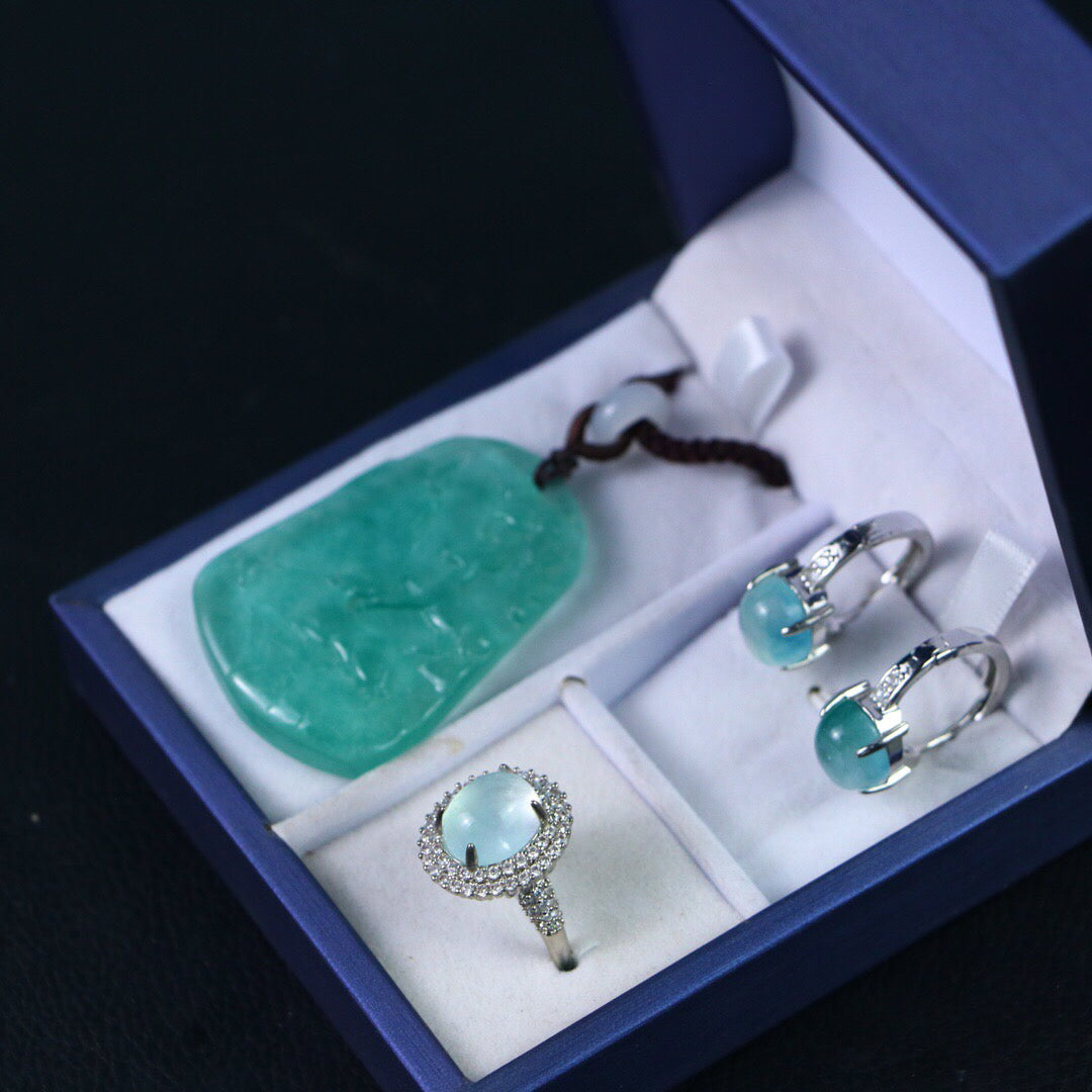 Chinese Antique High Ice [Three Piece Set]