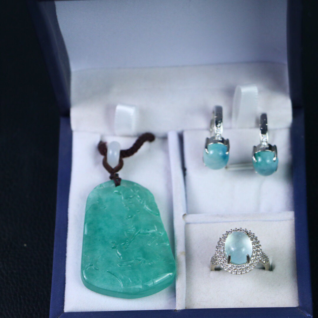 Chinese Antique High Ice [Three Piece Set]