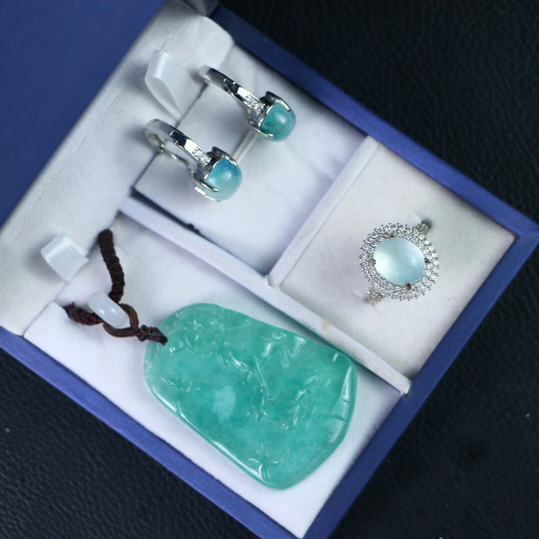 Chinese Antique High Ice [Three Piece Set]