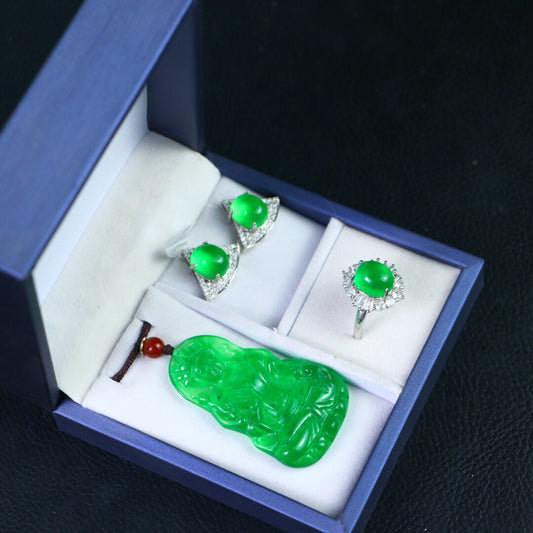 Chinese Antique High Ice [Three Piece Set]