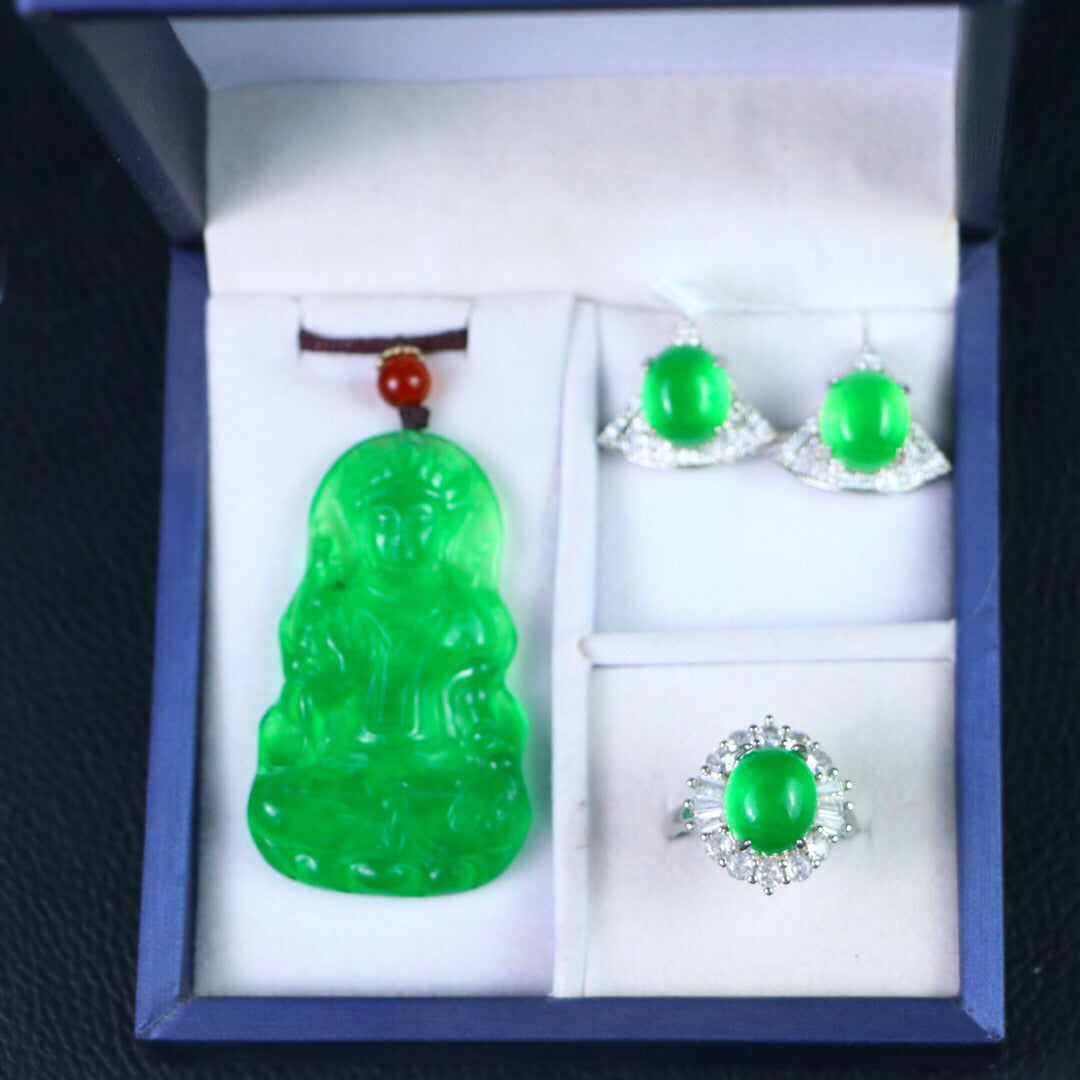 Chinese Antique High Ice [Three Piece Set]