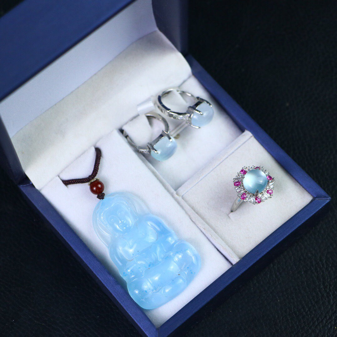 Chinese Antique High Ice [Three Piece Set]