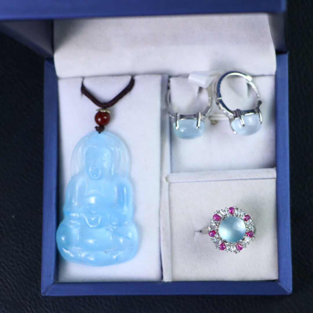 Chinese Antique High Ice [Three Piece Set]