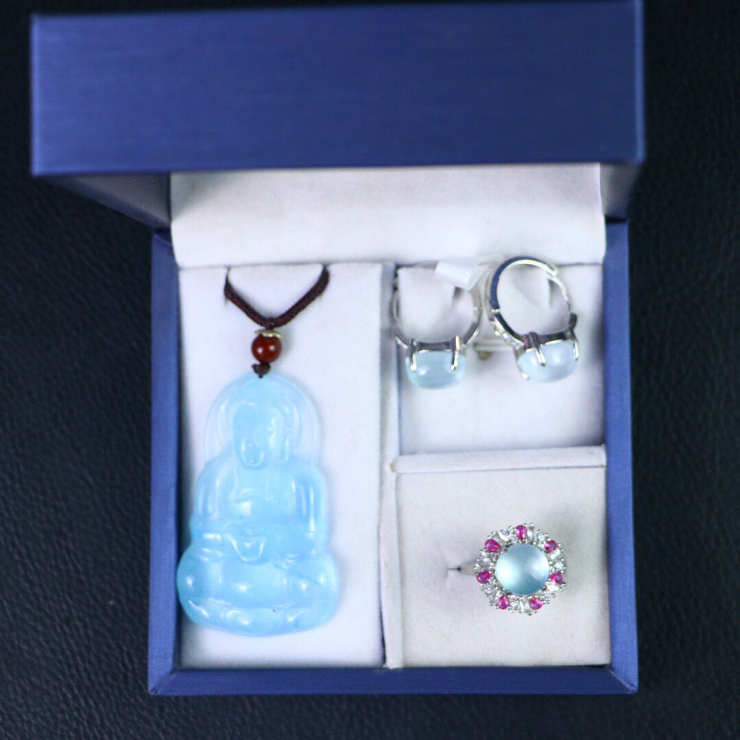 Chinese Antique High Ice [Three Piece Set]