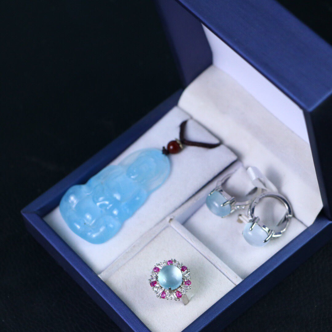Chinese Antique High Ice [Three Piece Set]