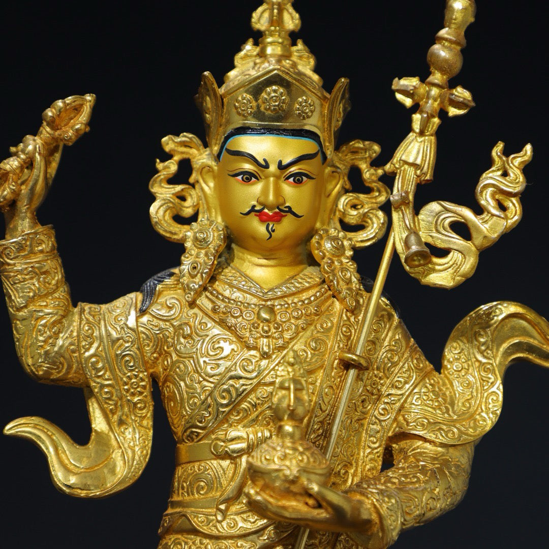 Chinese antique pure copper Buddha statue