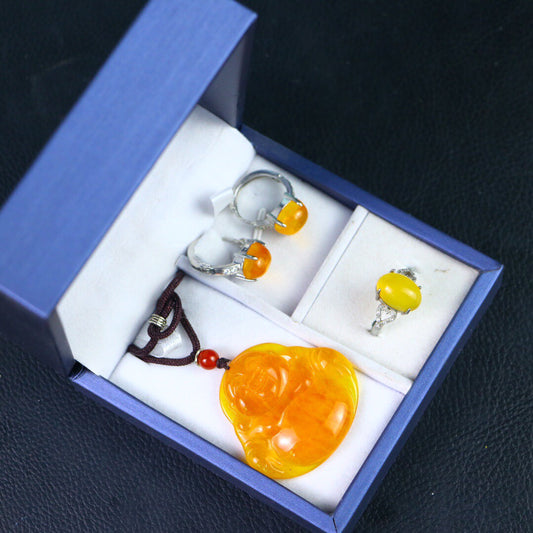 Chinese Antique High Ice [Three Piece Set]