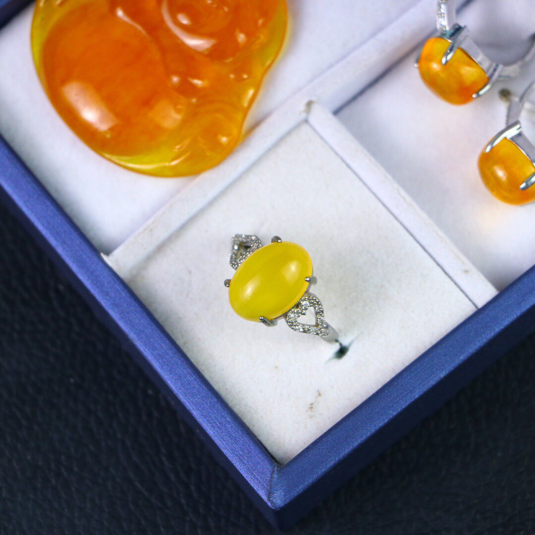 Chinese Antique High Ice [Three Piece Set]