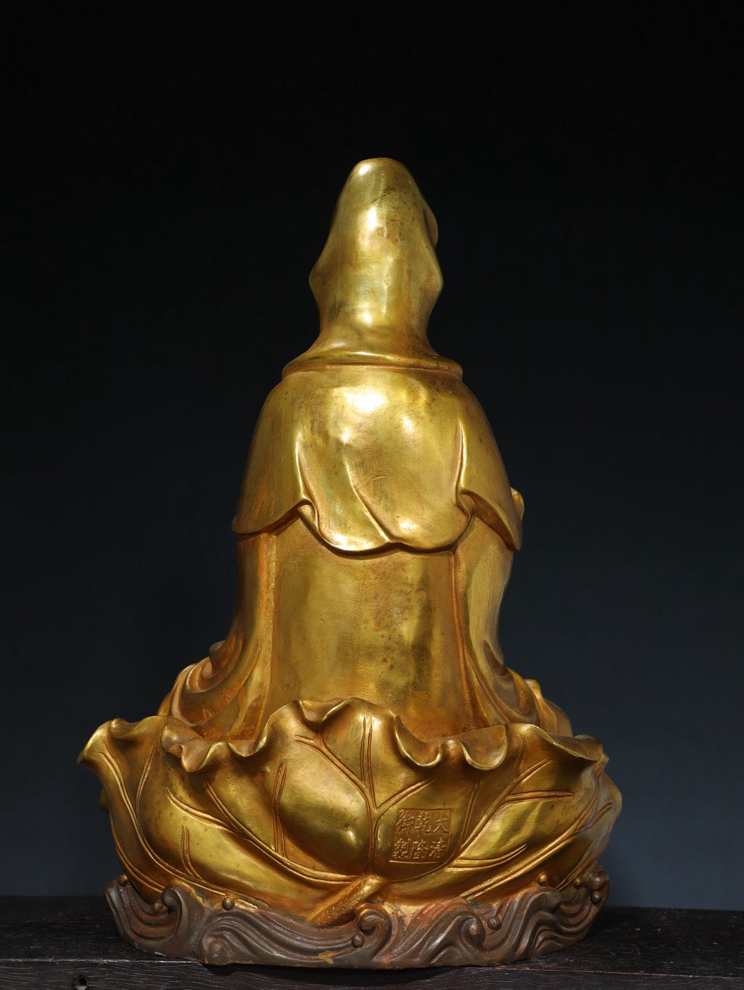 Chinese antique pure copper Buddha statue