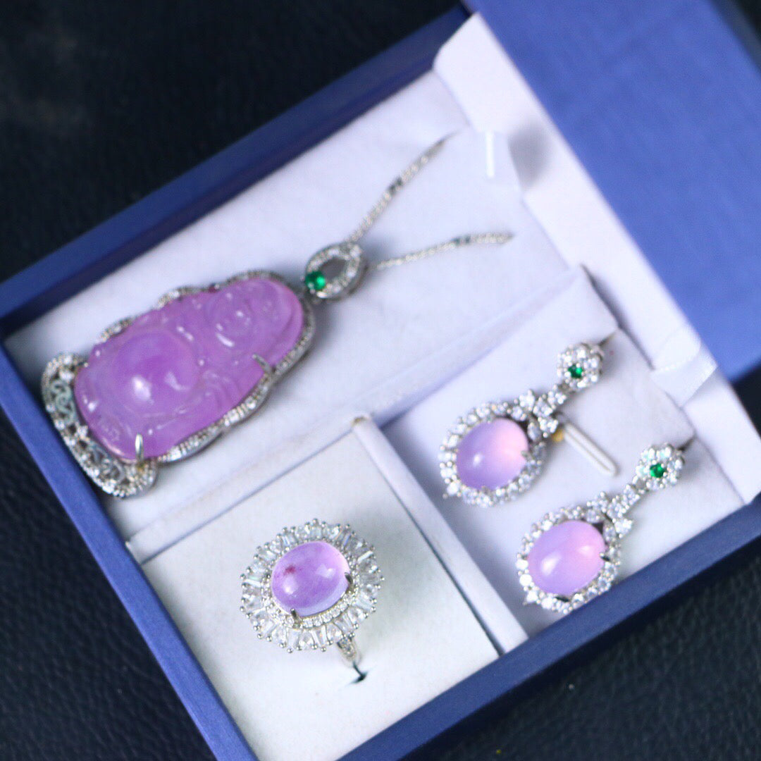 Chinese Antique High Ice [Three Piece Set]