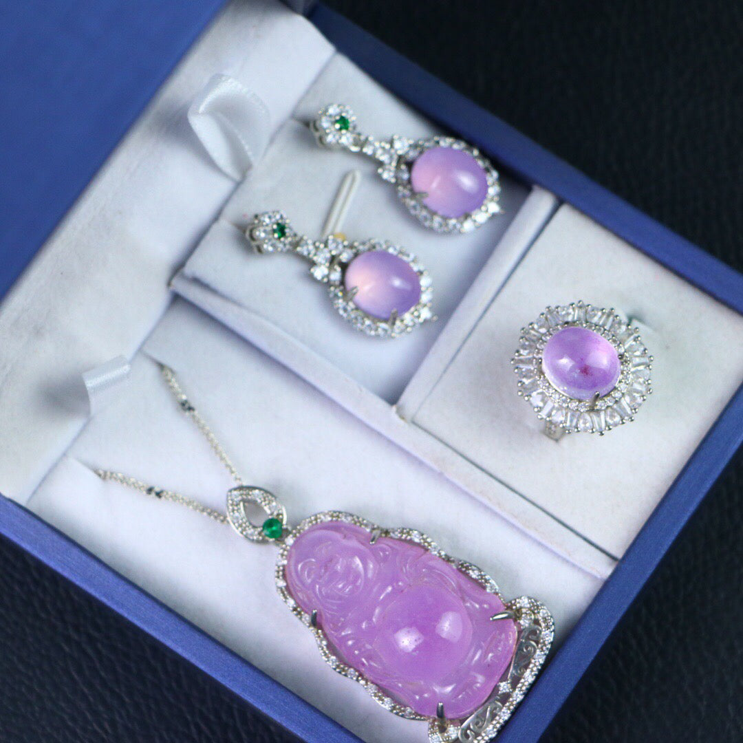 Chinese Antique High Ice [Three Piece Set]