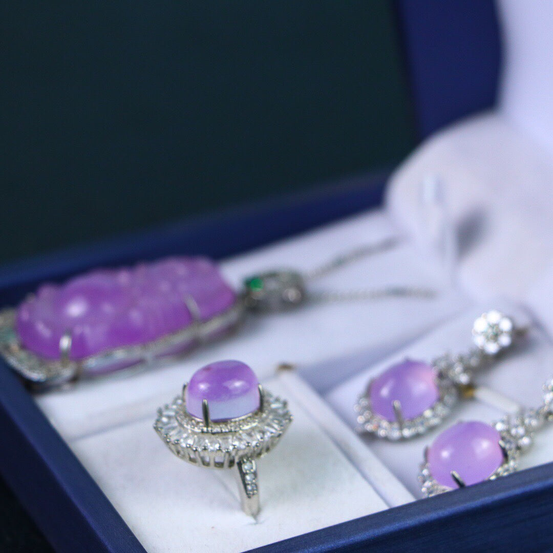 Chinese Antique High Ice [Three Piece Set]