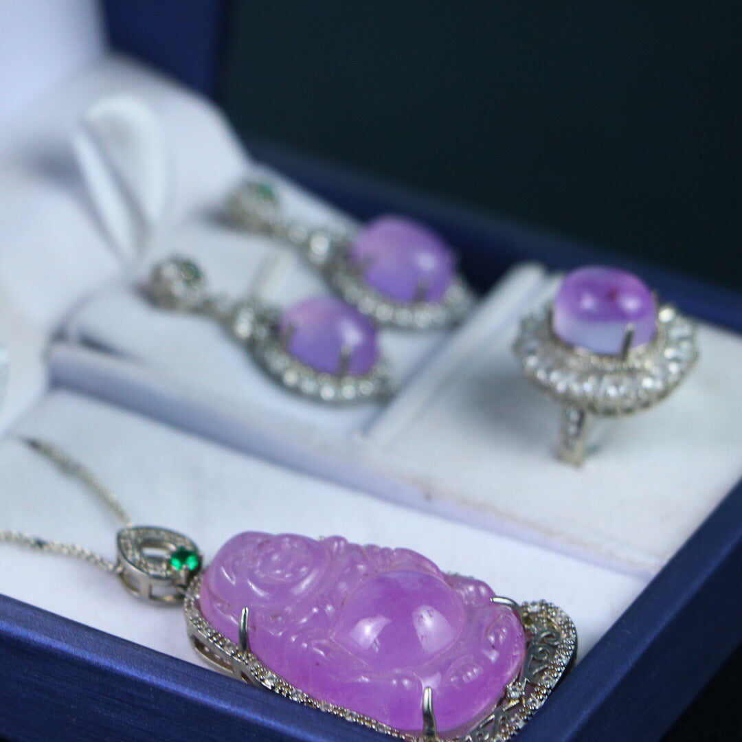 Chinese Antique High Ice [Three Piece Set]