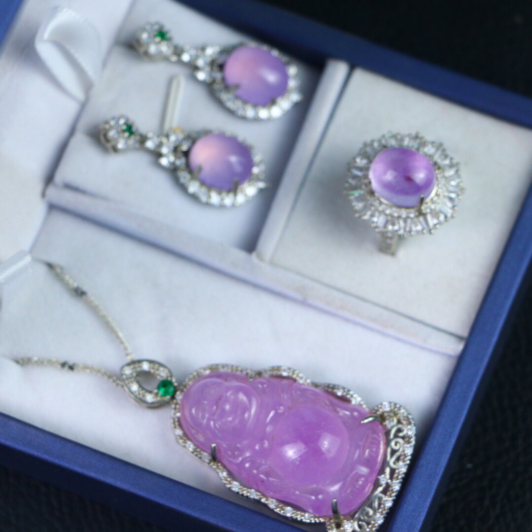 Chinese Antique High Ice [Three Piece Set]