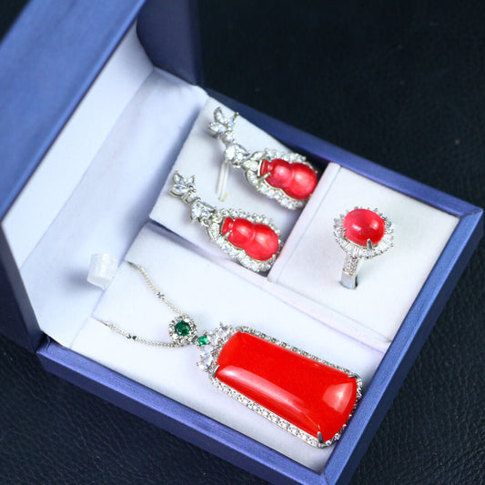 Chinese Antique High Ice [Three Piece Set]