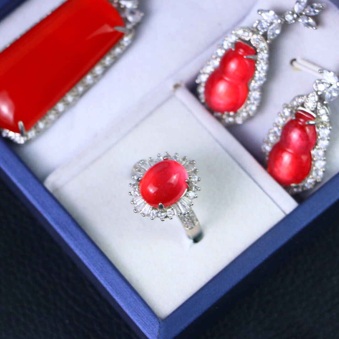 Chinese Antique High Ice [Three Piece Set]
