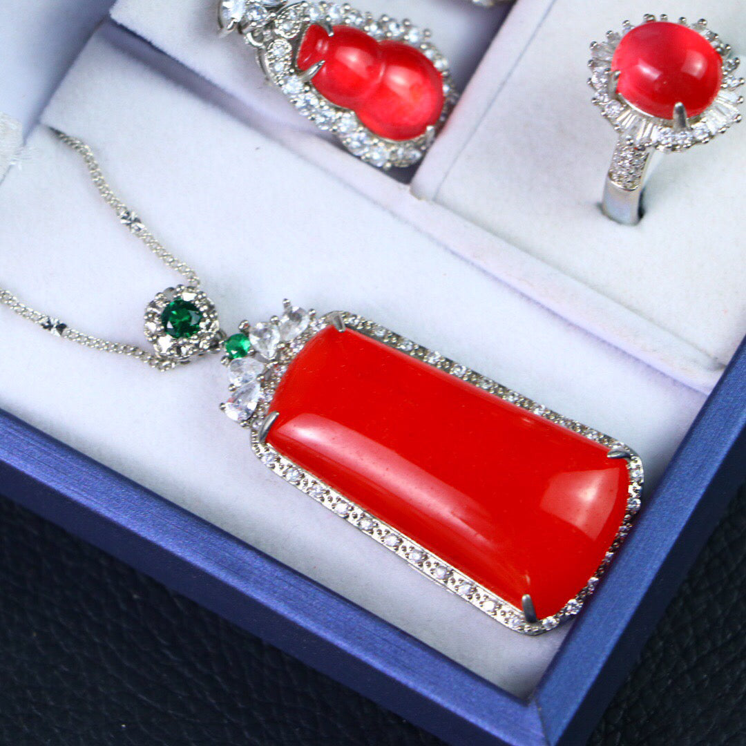 Chinese Antique High Ice [Three Piece Set]