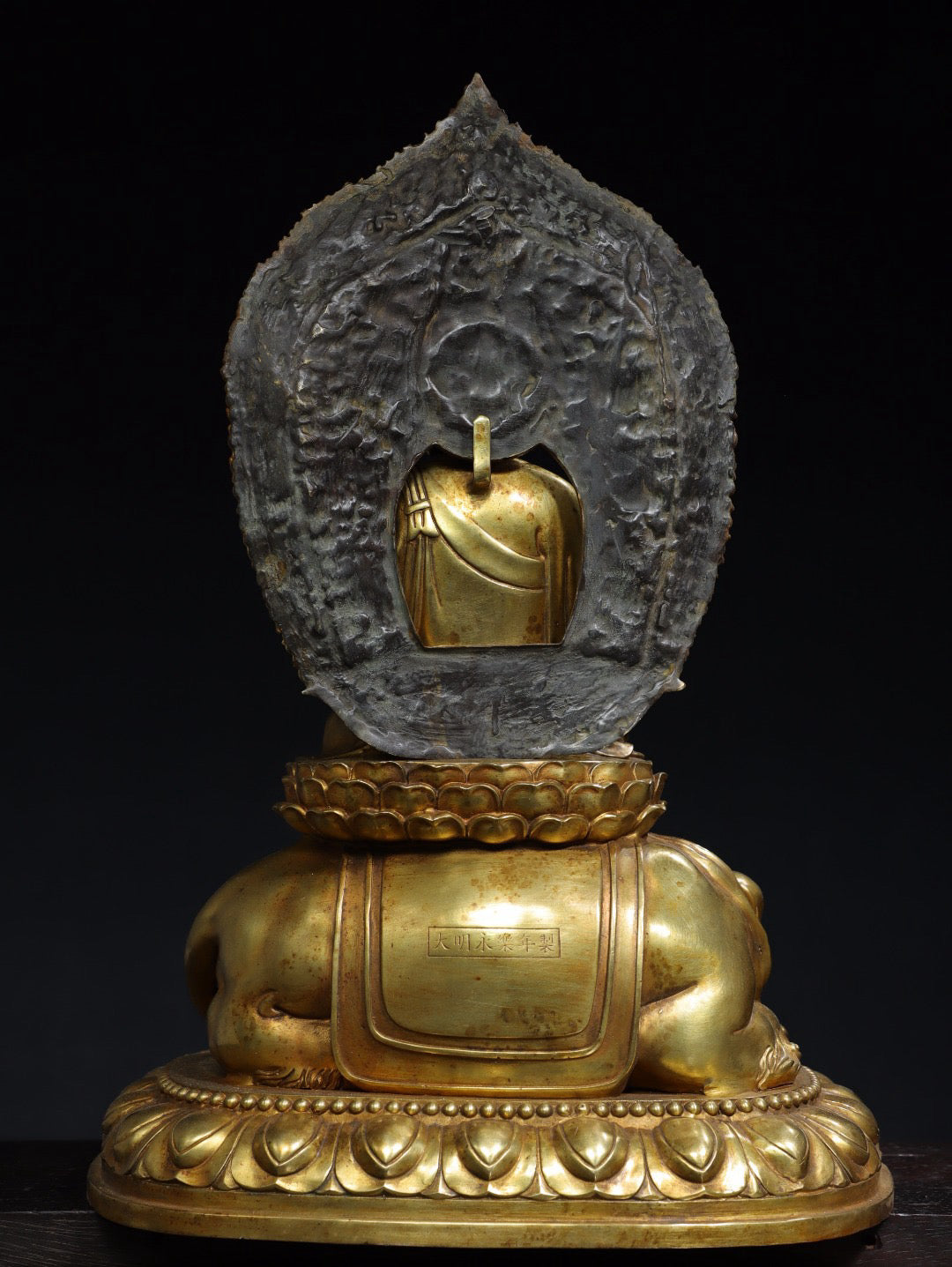 Chinese antique pure copper Buddha statue