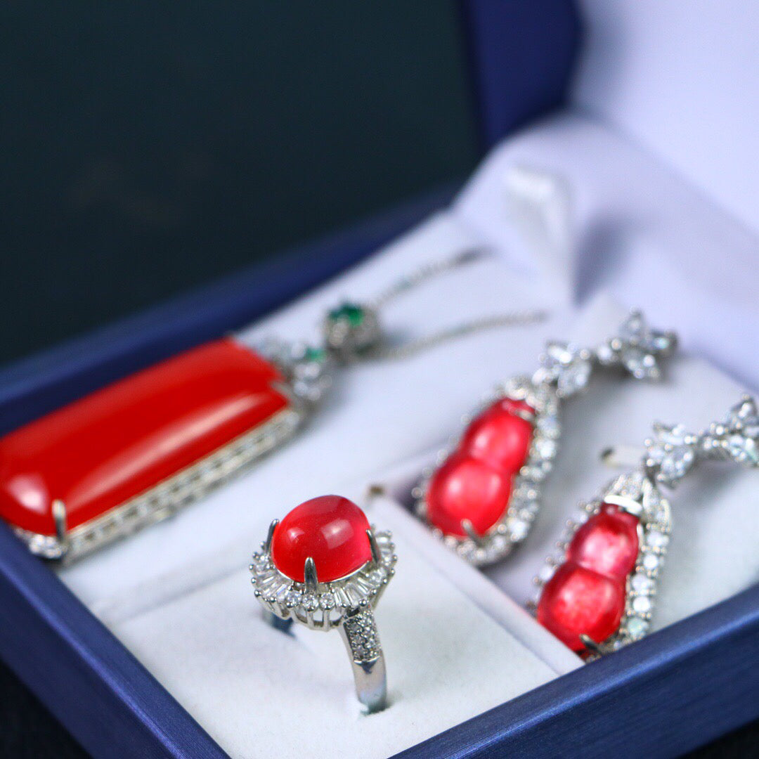 Chinese Antique High Ice [Three Piece Set]
