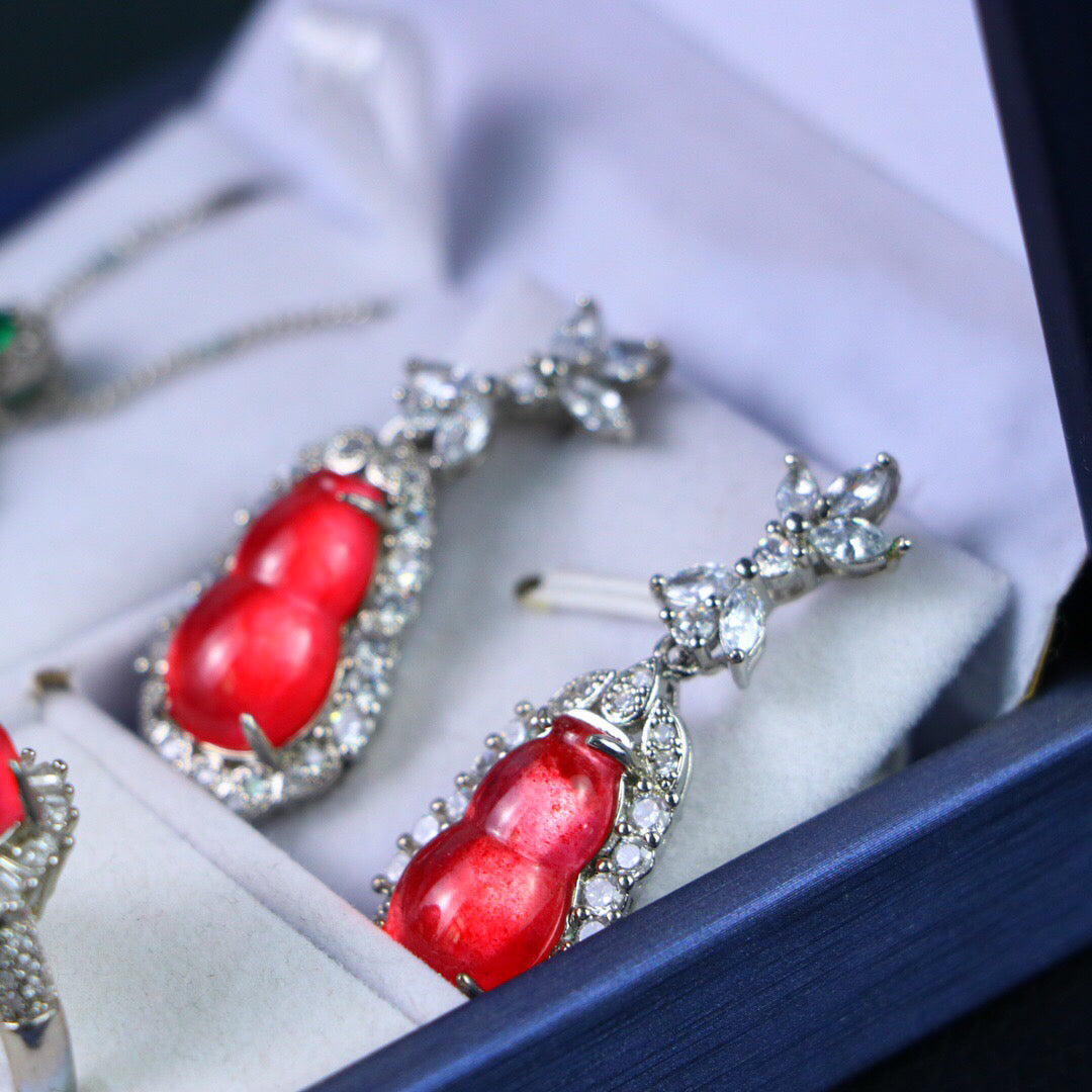 Chinese Antique High Ice [Three Piece Set]