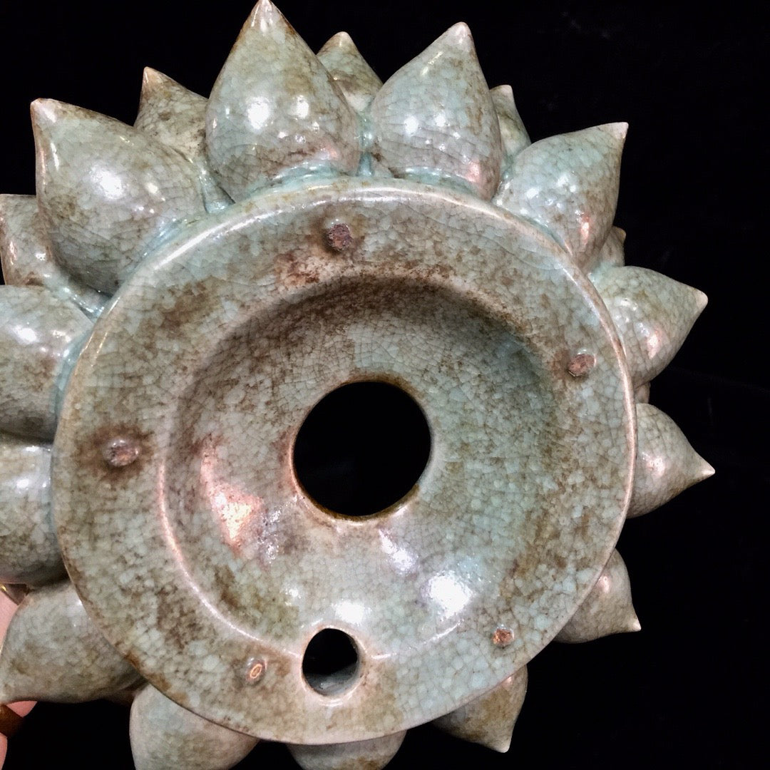 Chinese antique porcelain lotus Guanyin