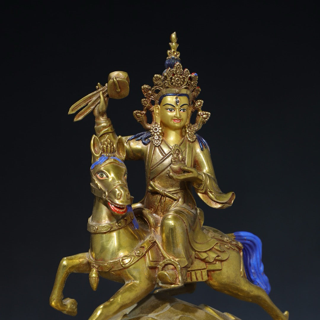 Chinese antique pure copper Buddha statue