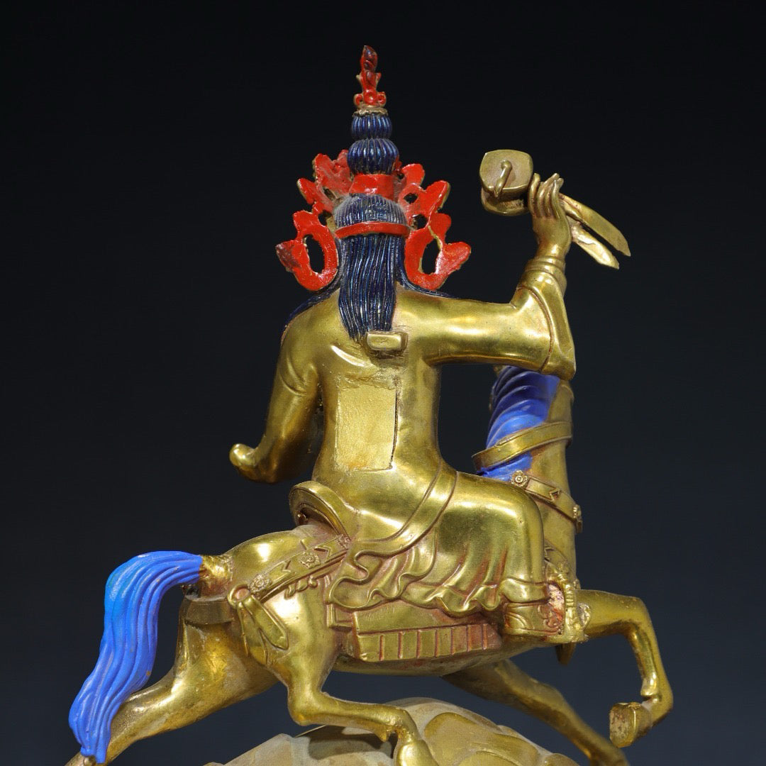 Chinese antique pure copper Buddha statue