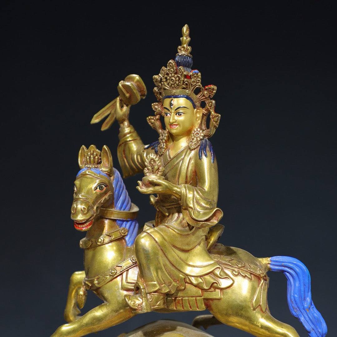 Chinese antique pure copper Buddha statue