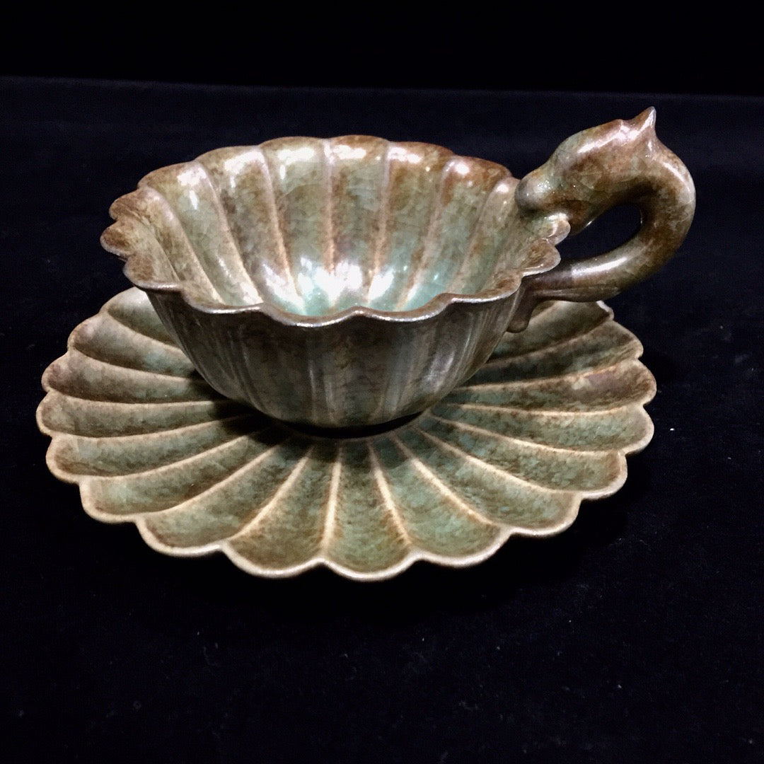 Chinese antique porcelain tea cups