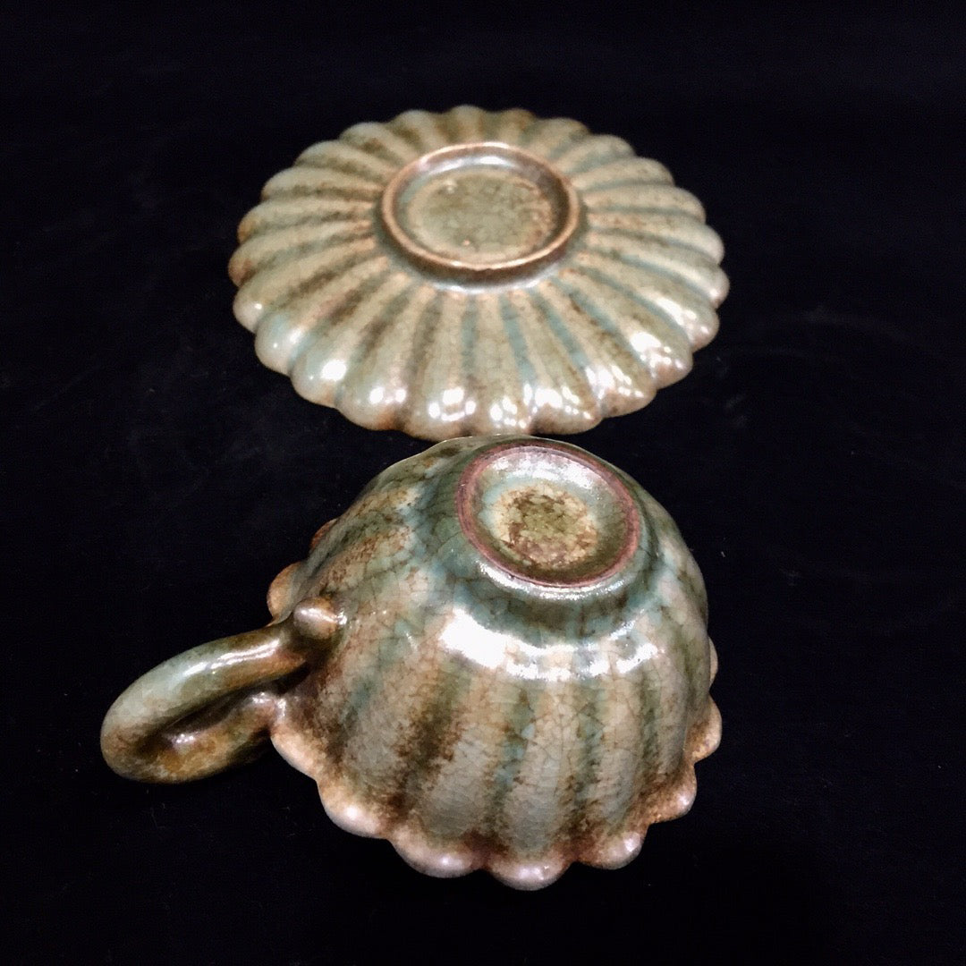 Chinese antique porcelain tea cups