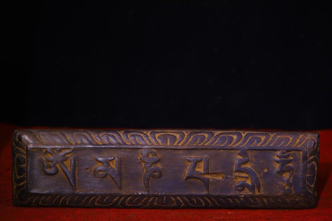 High monk hand drawn old scriptures