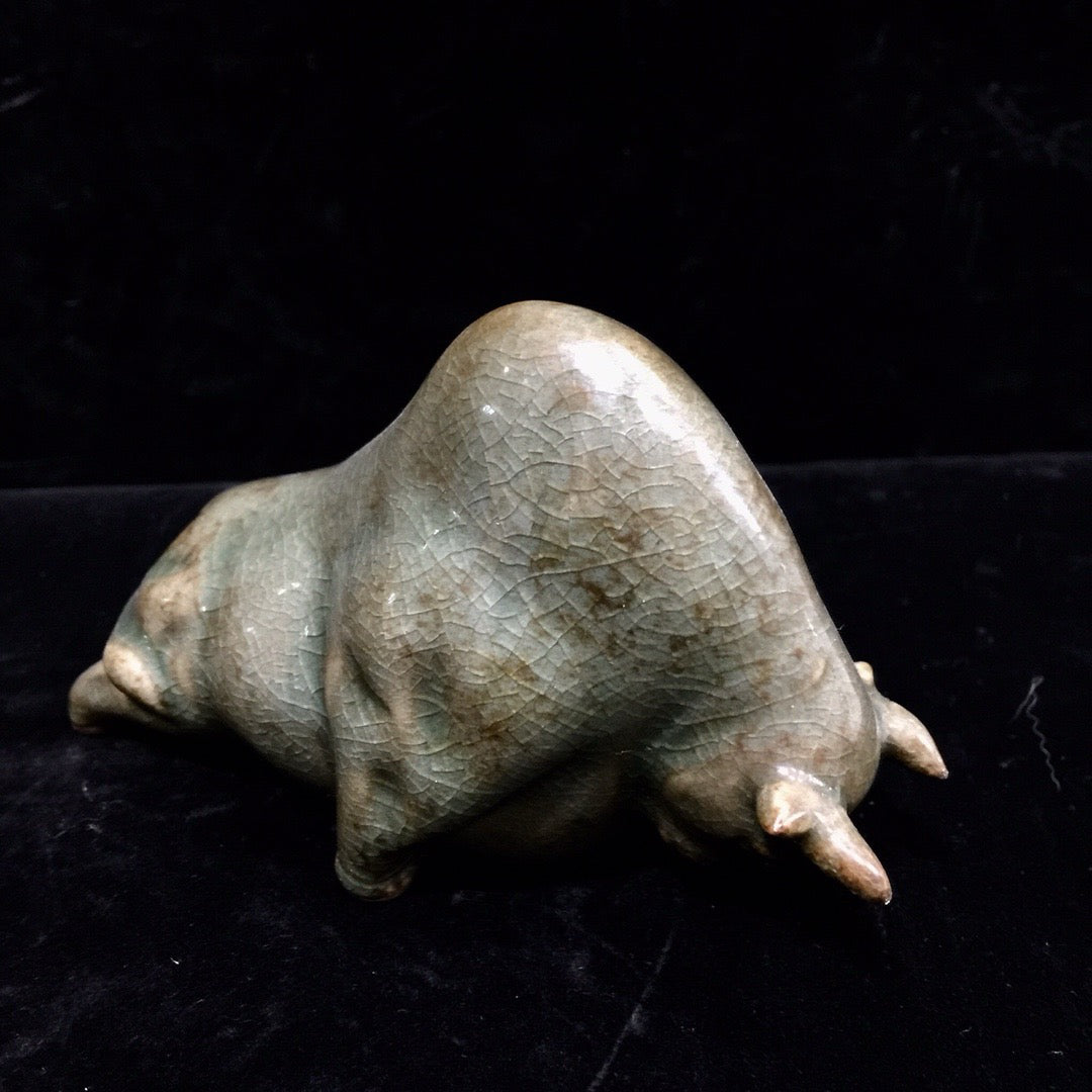 Chinese antique porcelain ox