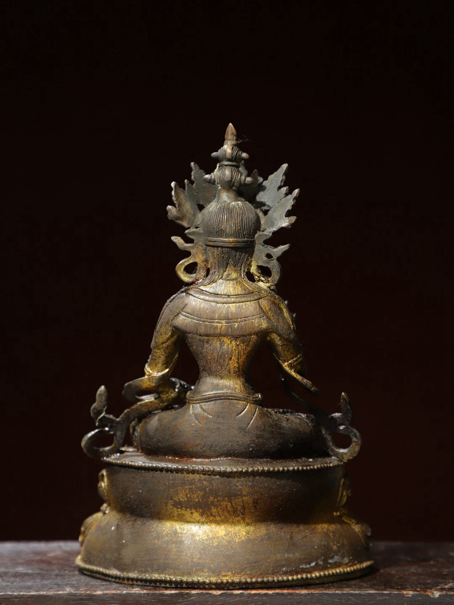 Bronze Plated White Tara Statue
