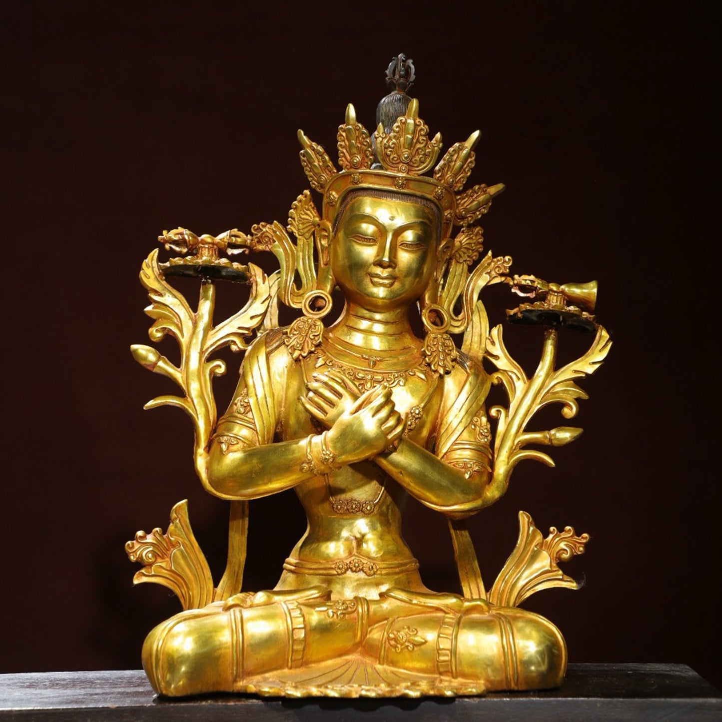 Bronze Plated Tara Statue