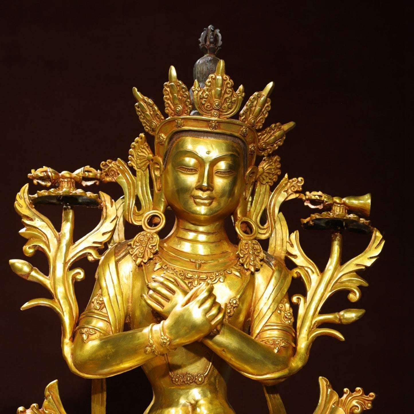 Bronze Plated Tara Statue