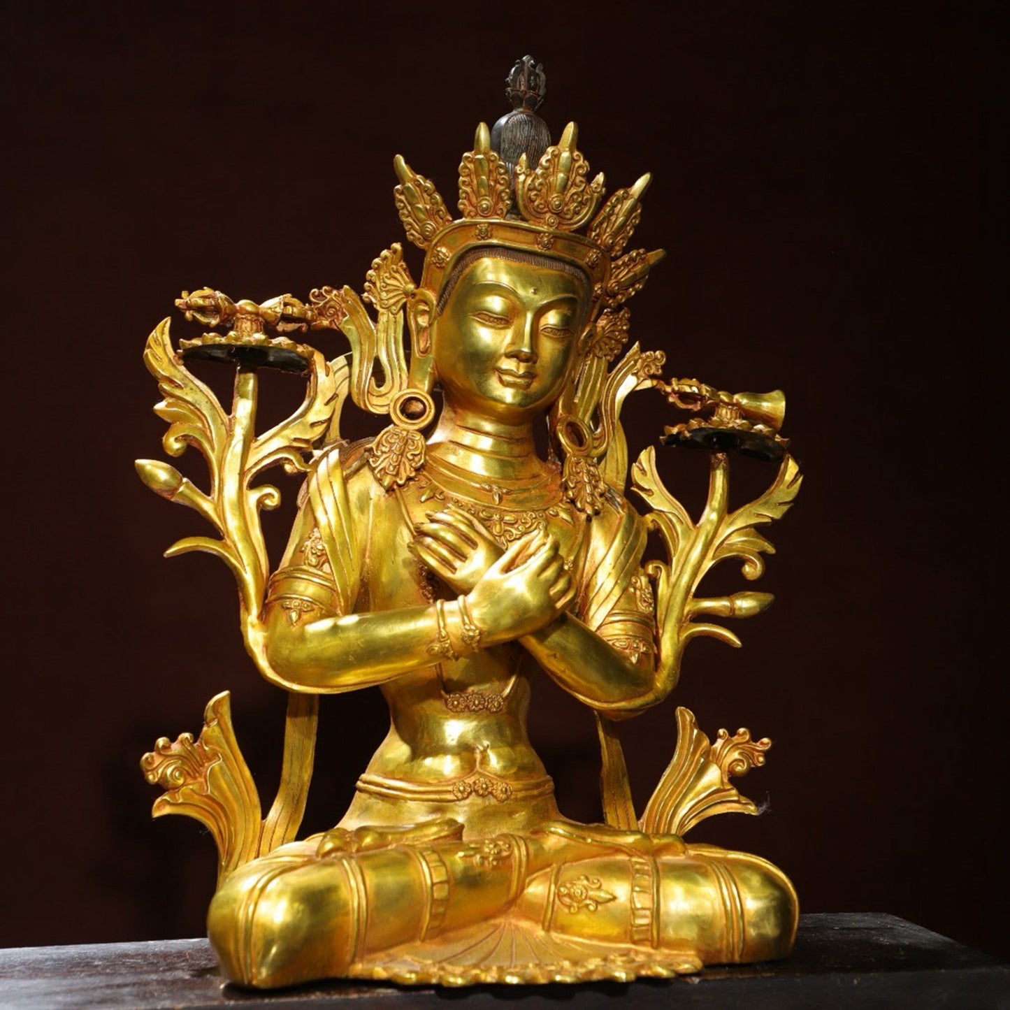 Bronze Plated Tara Statue