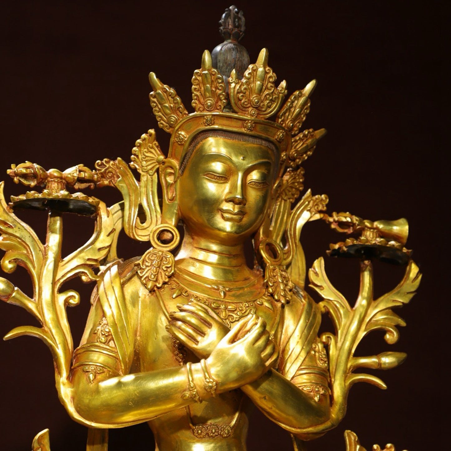 Bronze Plated Tara Statue