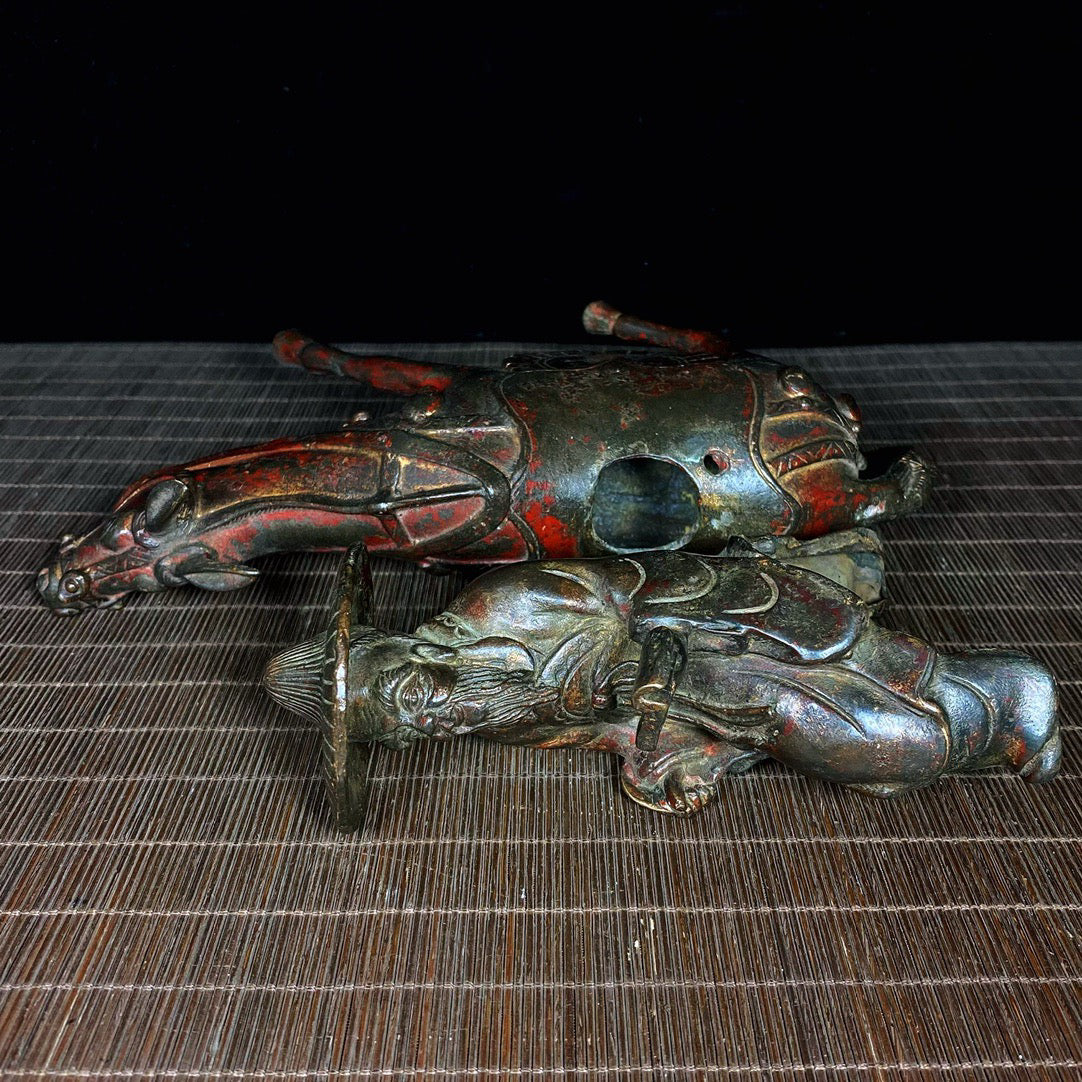 Chinese antique pure copper ornaments