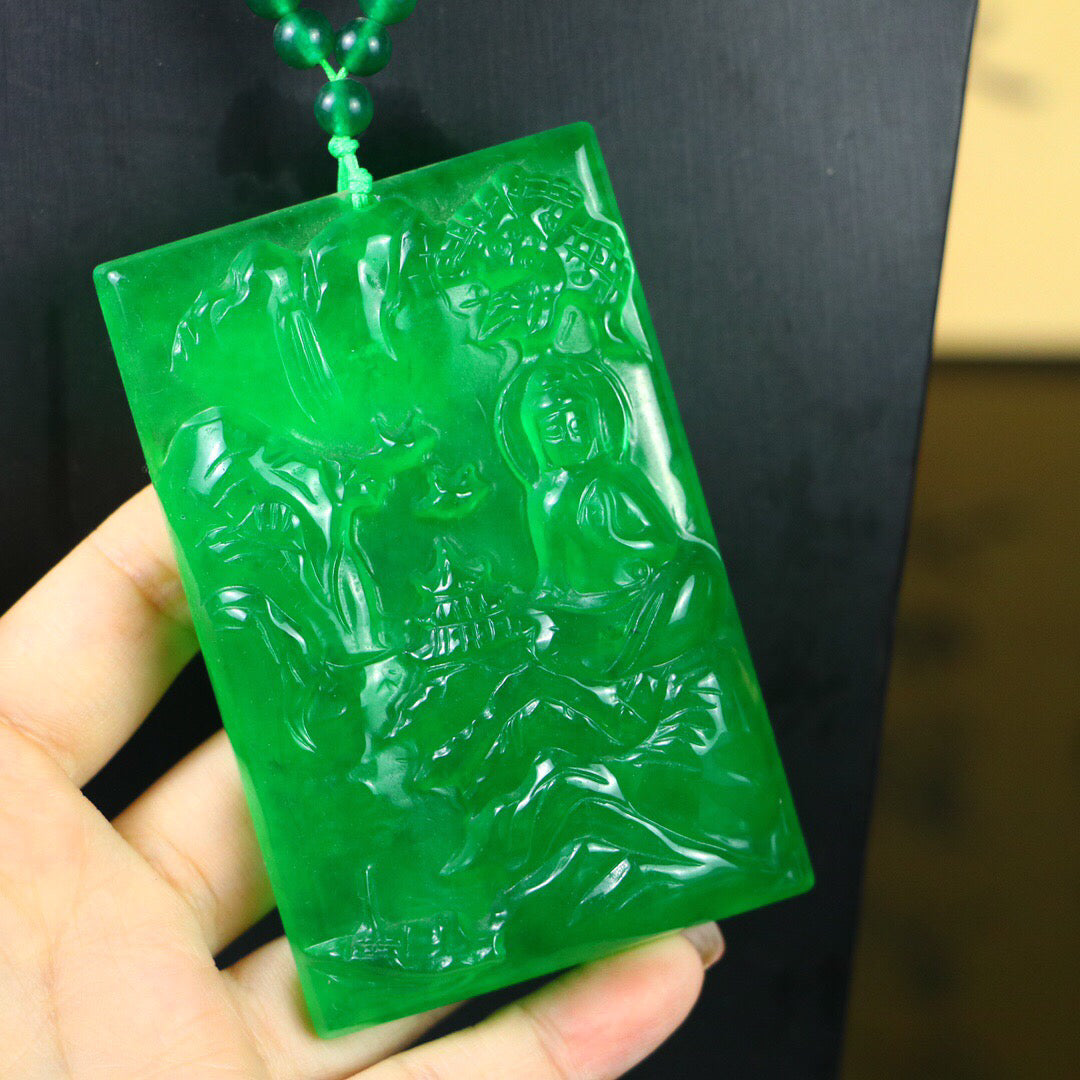 Chinese Antique High Ice [Shanshui Guanyin Brand]