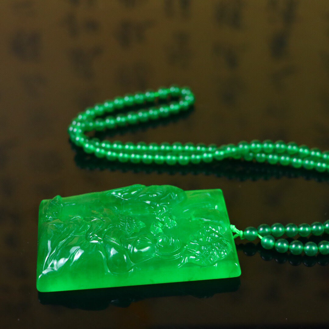 Chinese Antique High Ice [Shanshui Guanyin Brand]