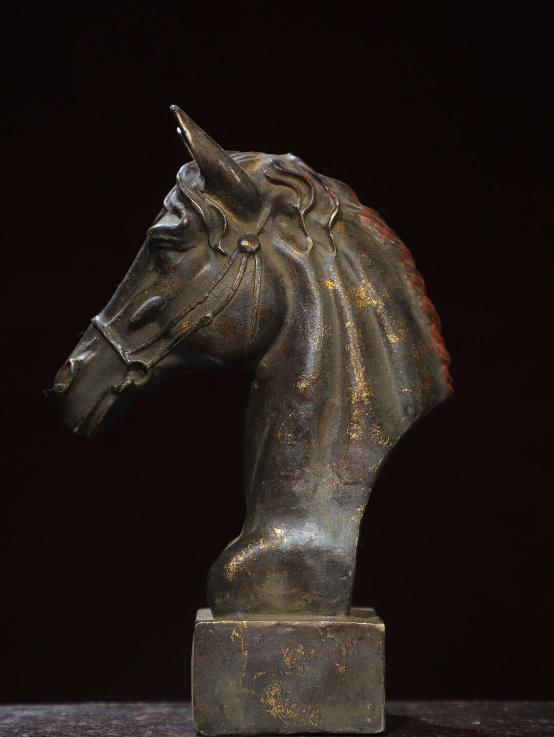 Chinese antique pure copper horse ornaments