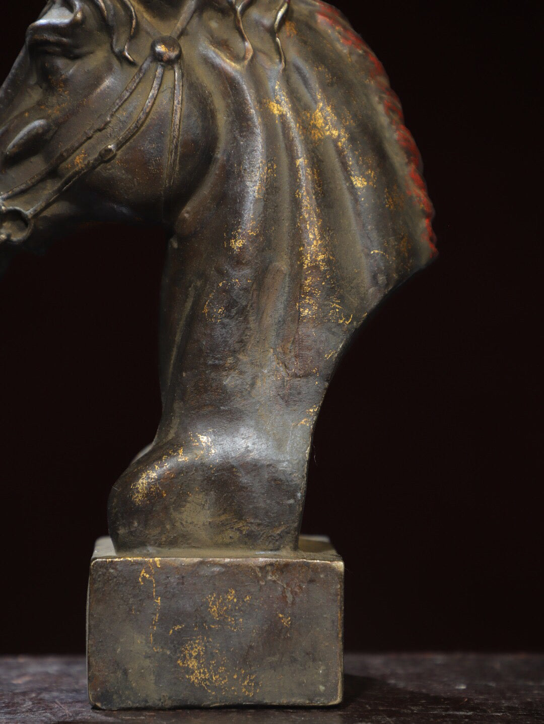 Chinese antique pure copper horse ornaments