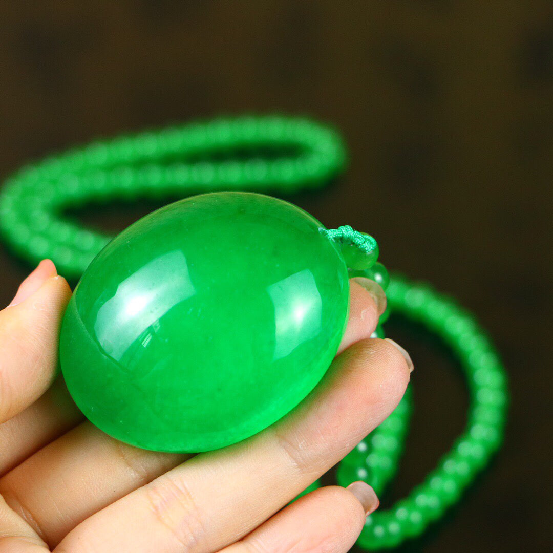 Chinese antique high ice [pendant]