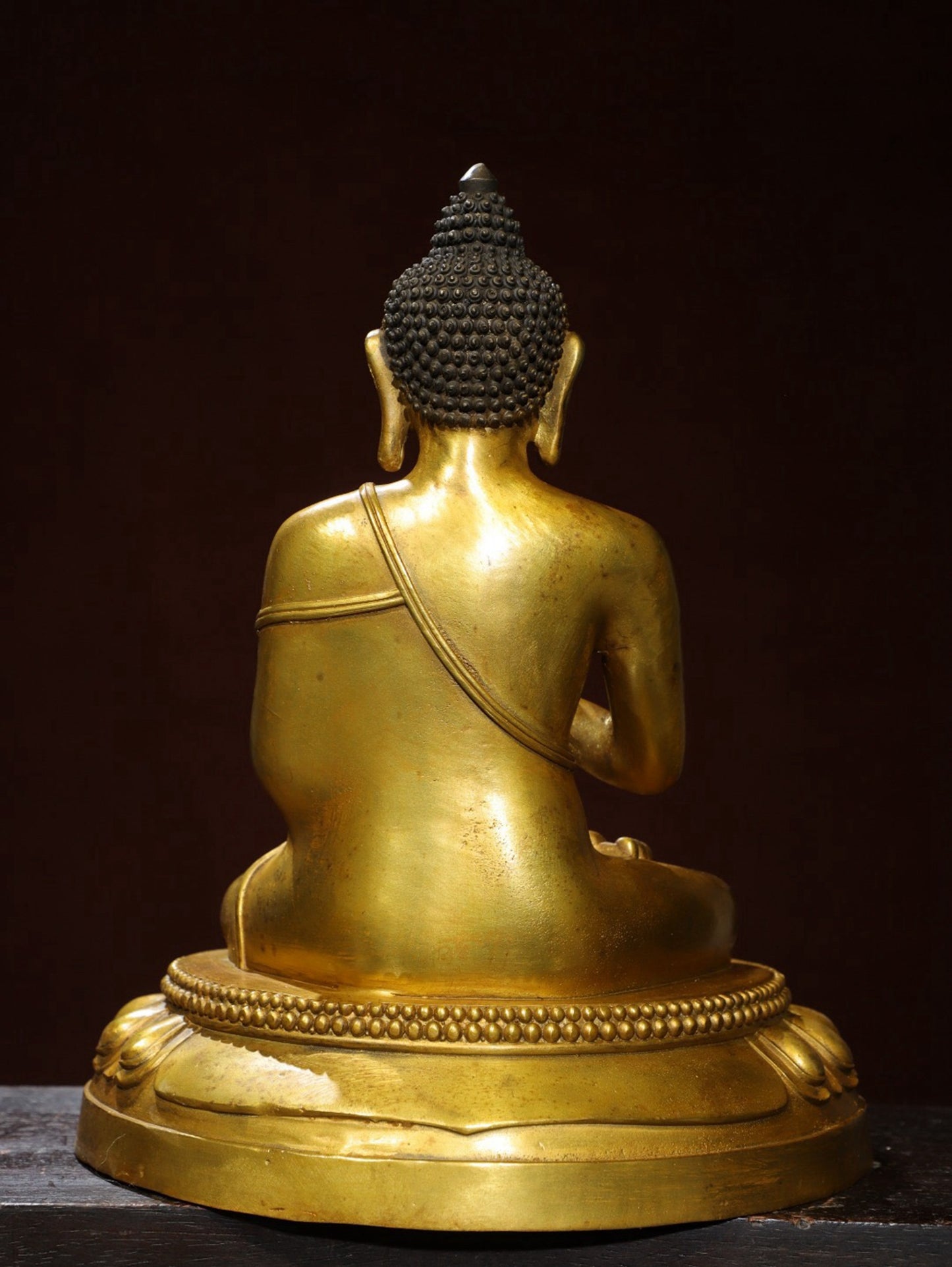 Bronze Plated Statue of the Great Sun Tathagata