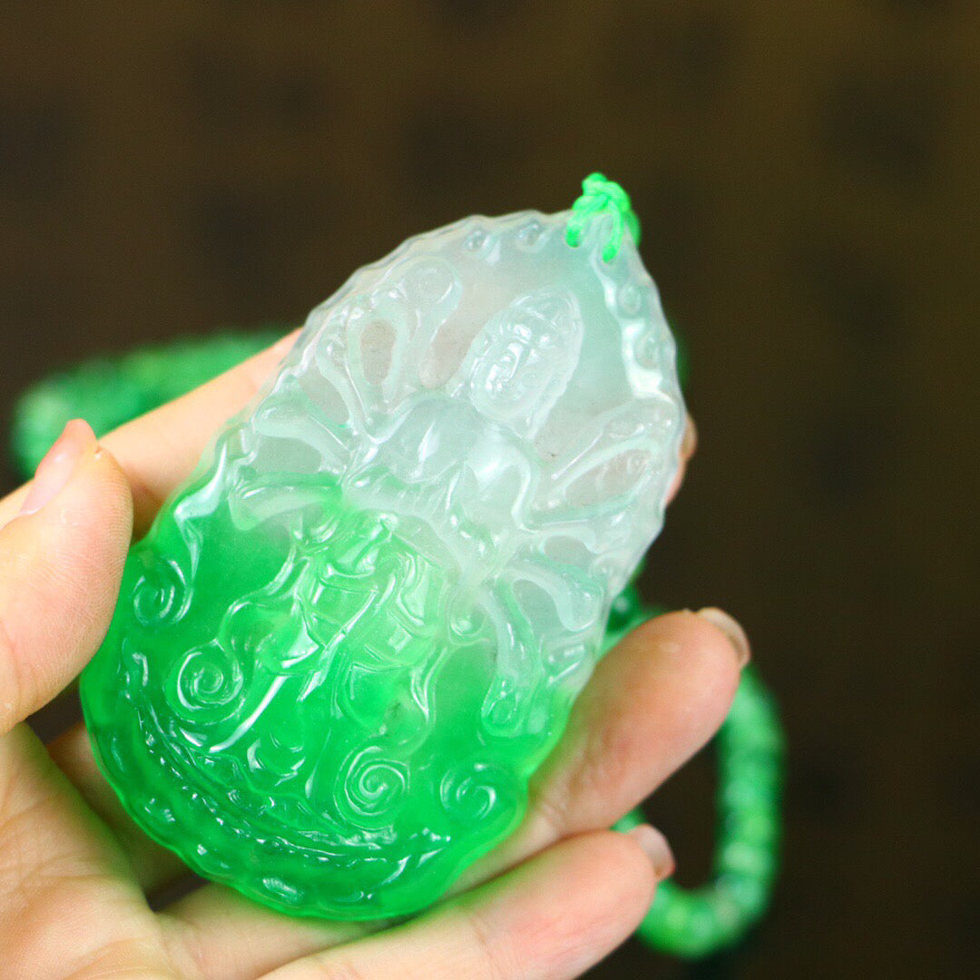 Chinese Antique High Ice [Thousand Hand Guanyin Brand]